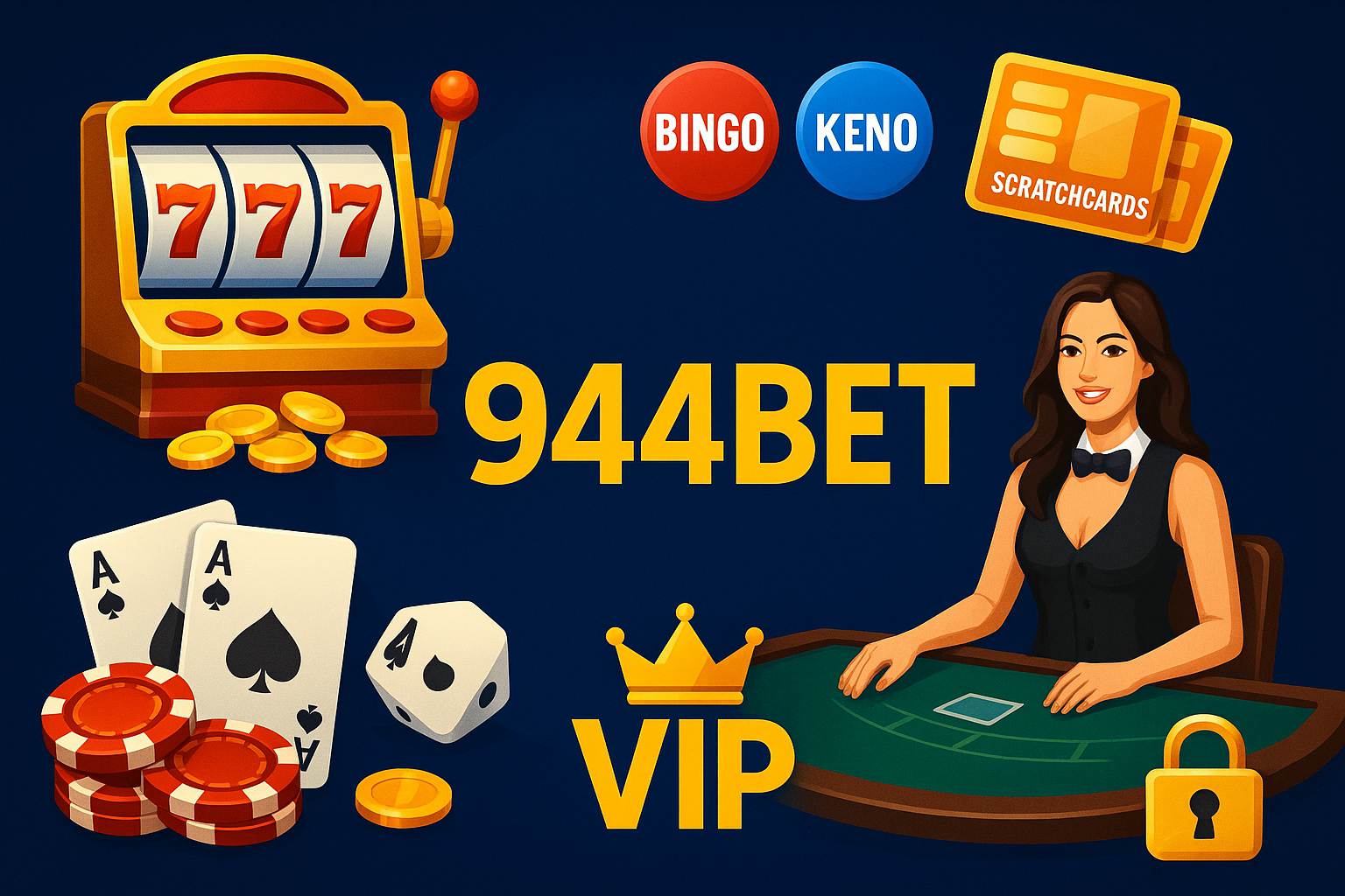 Jogos de cassino online inovadores e emocionantes na 944BET