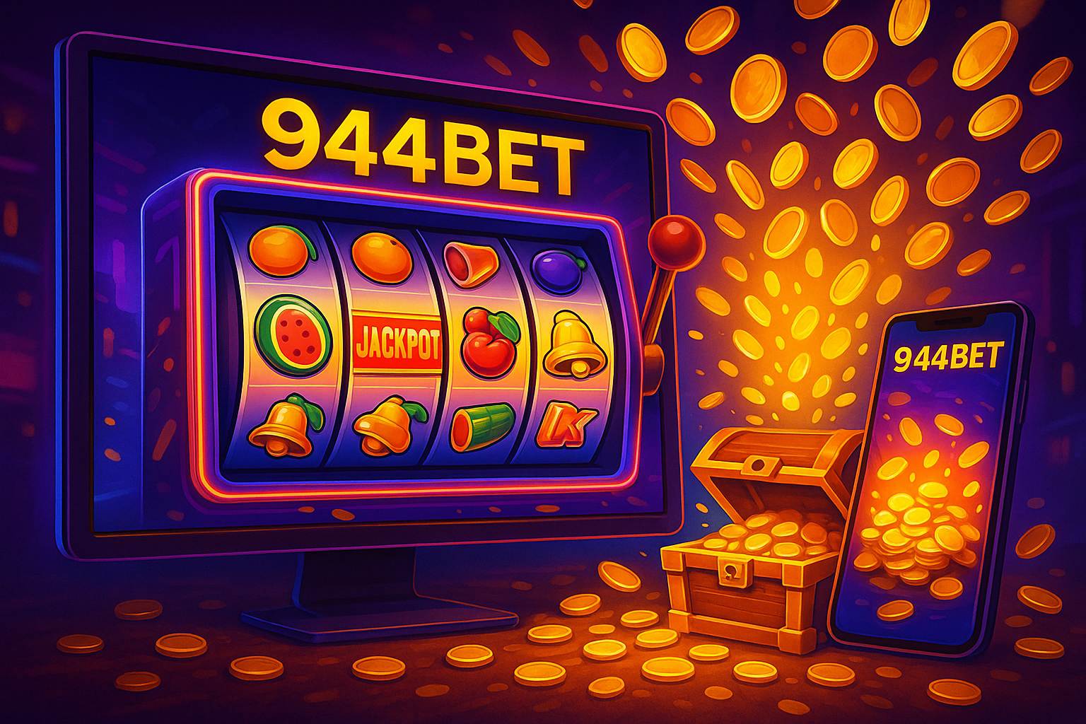 Explore o mundo das slot machines no 944BET Casino